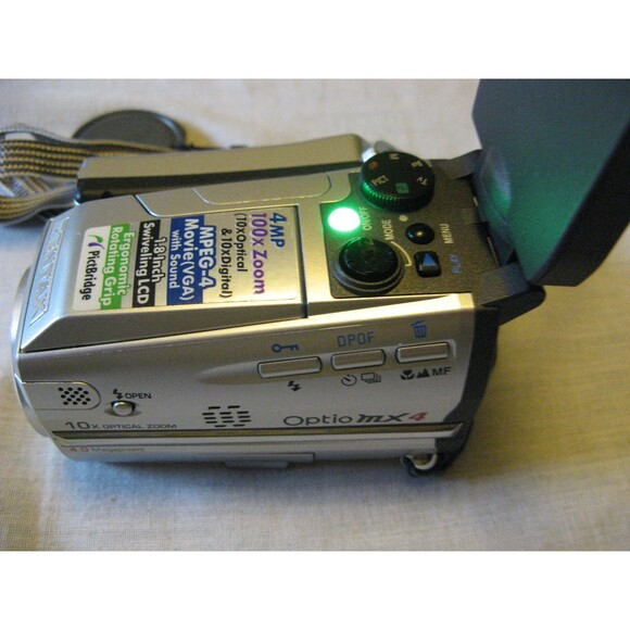 Pentax Optio MX4 Digital Camera Photo & Video Includes Cables & Intructions - Picture 5 of 11